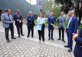 La consejera de Educación asistió a la entrega de premios en el Campus de Ponferrada.