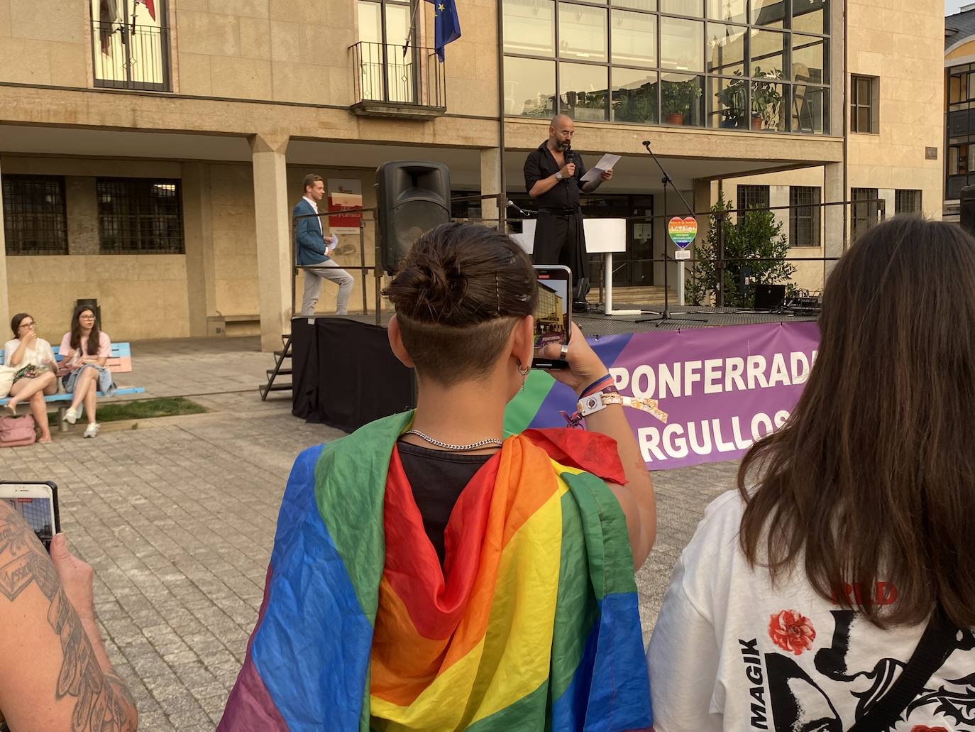 Festejo del Orgullo en Ponferrada