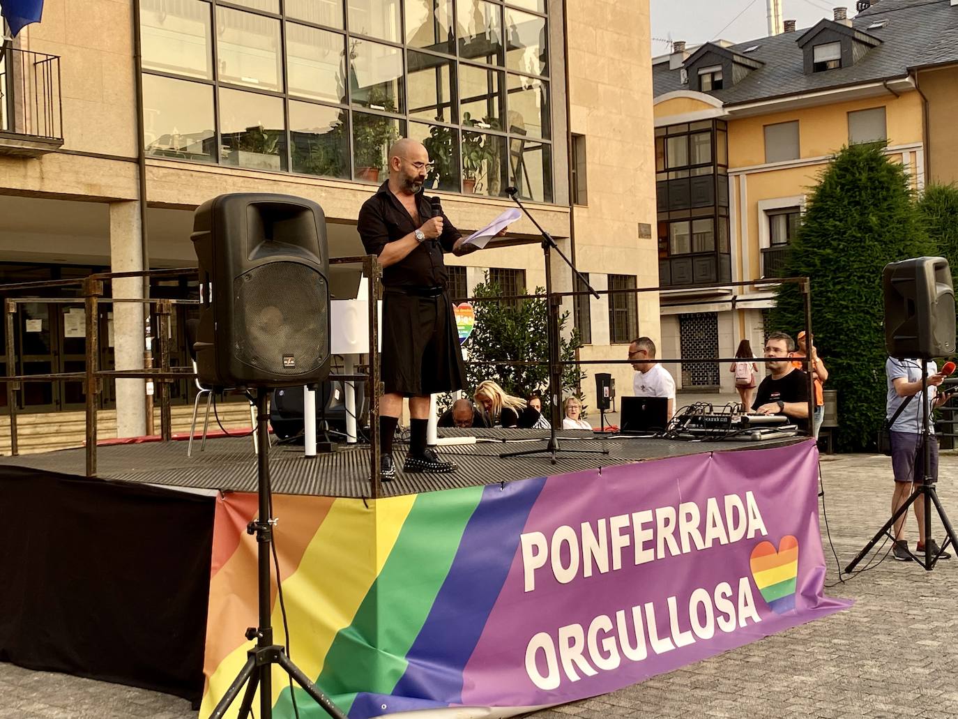 Festejo del Orgullo en Ponferrada