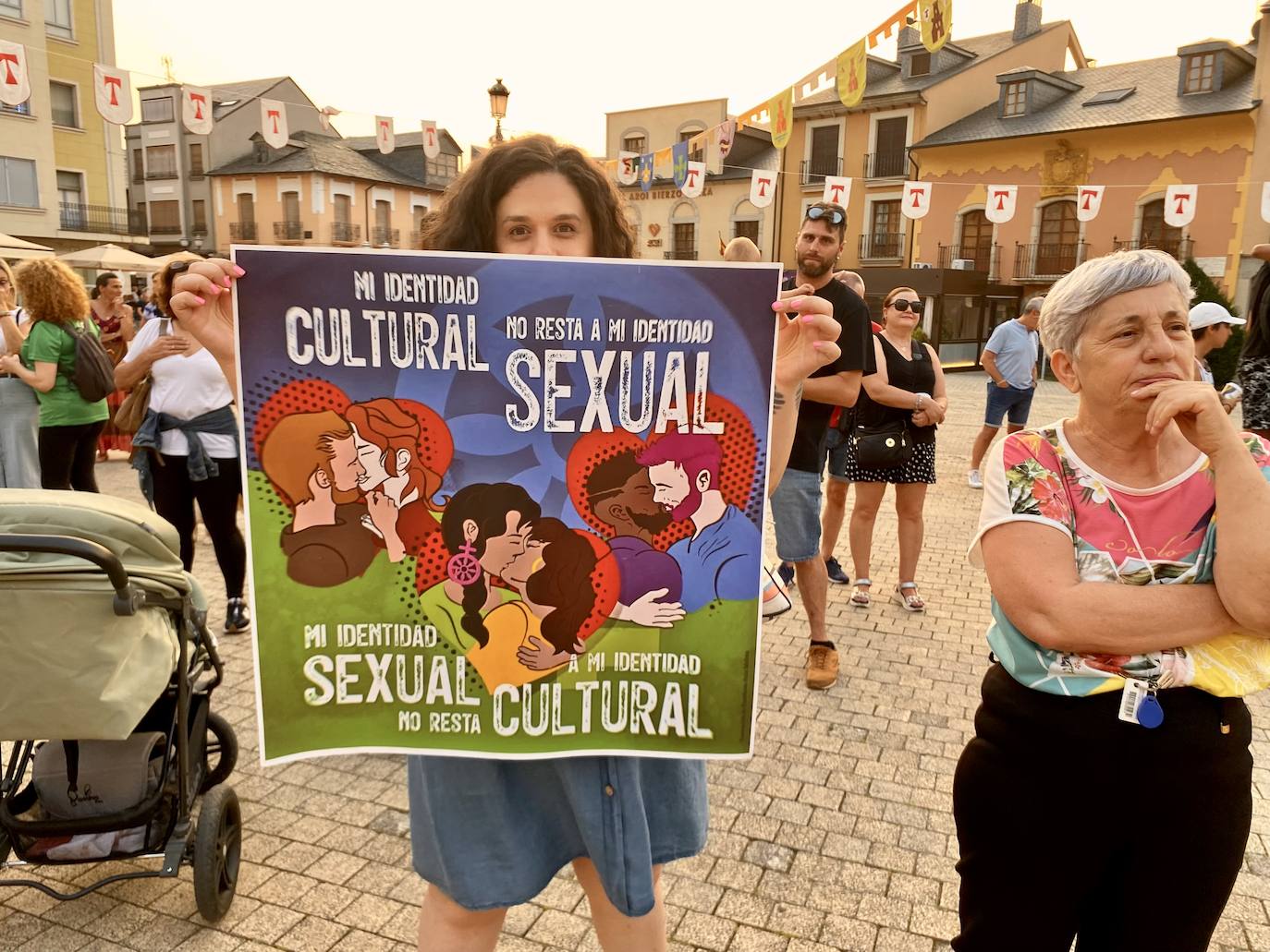 Festejo del Orgullo en Ponferrada