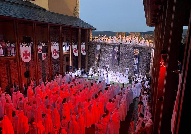 Ordenación de caballeros templarios