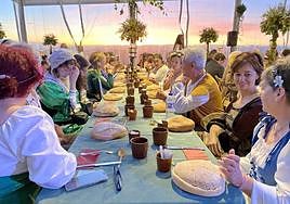 Cena templaria en el Castillo de Ponferrada.
