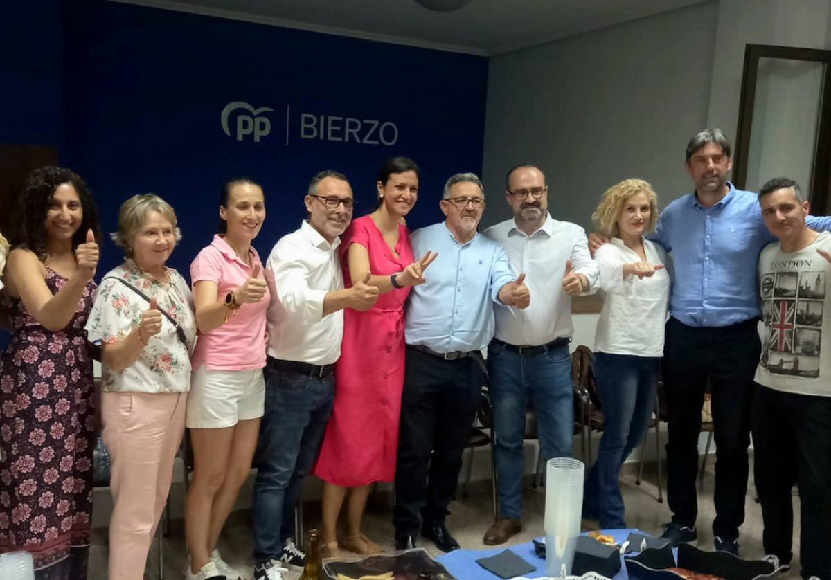 Los populares celebran los resultados obtenidos en la comarca del Bierzo.