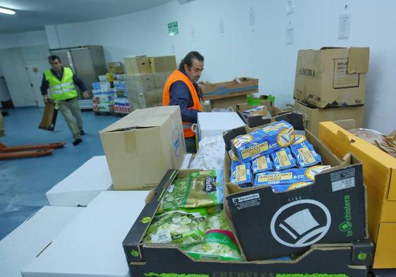 Instalaciones del Banco de Alimentos del Sil.