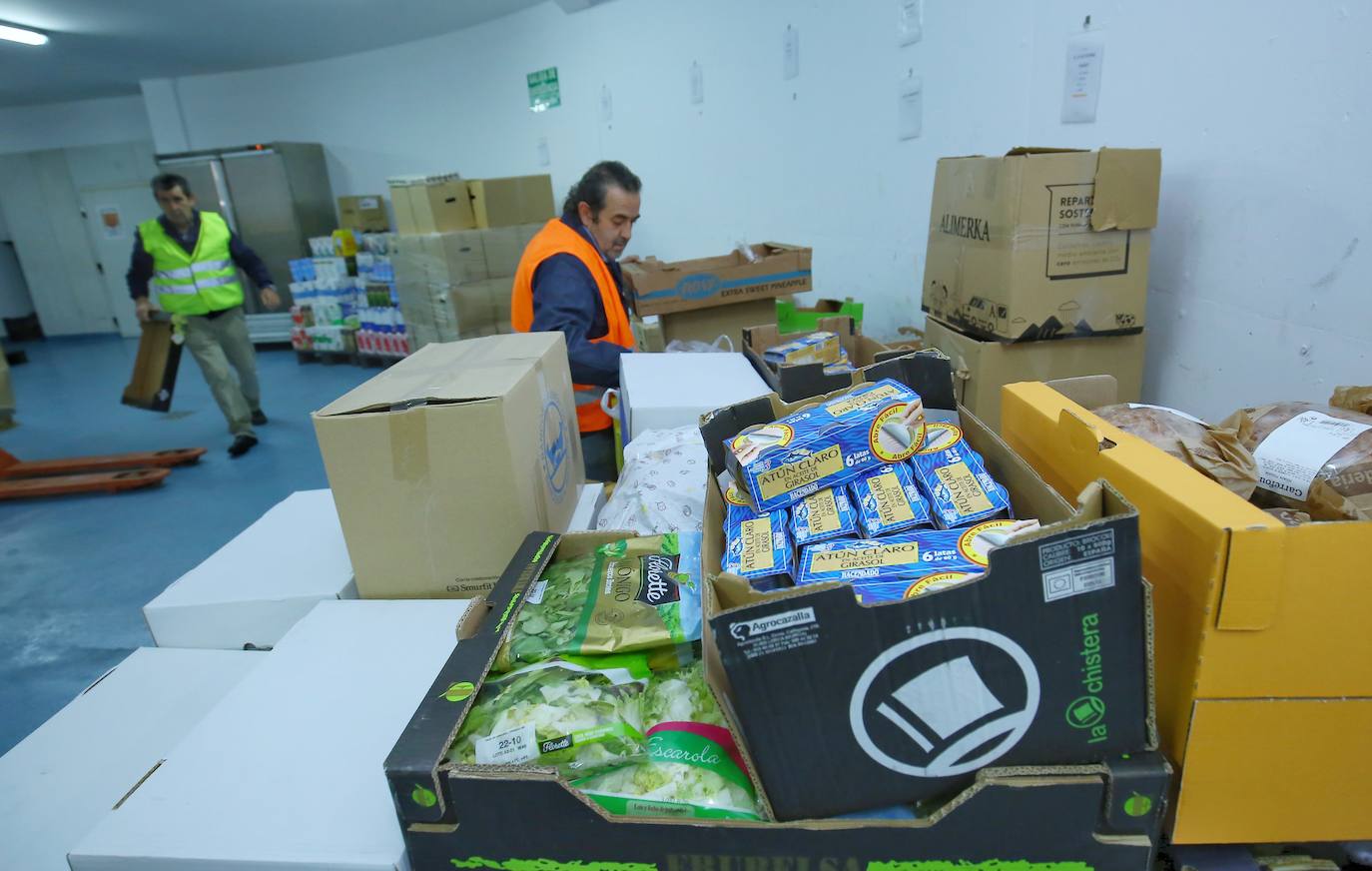 Instalaciones del Banco de Alimentos del Sil.