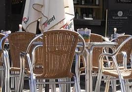 Terraza de un bar.