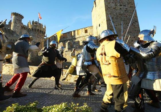 La recreación de la Revuelta de los Irmandiños tendrá lugar en el castillo el sábado por la tarde.