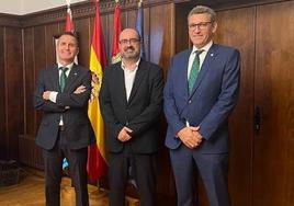 Eurocaja Rural transmite al alcalde de Ponferrada su implicación y compromiso con el territorio