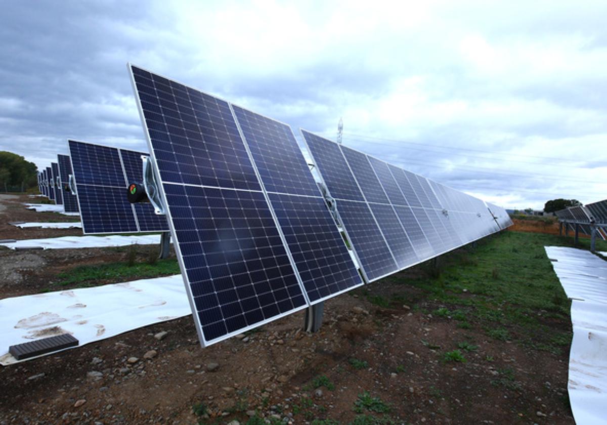 Planta fotovoltaica experimentaldel proyecto Flexgenera en Ciuden.