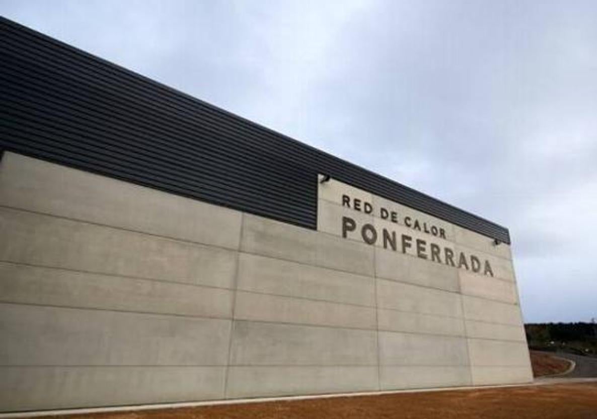 Instalaciones de la red de calor de Ponferrada.