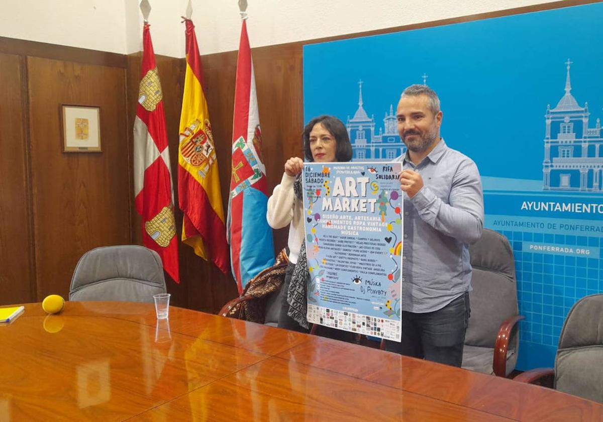 Imagen de la presentación de la propuesta Art Market.