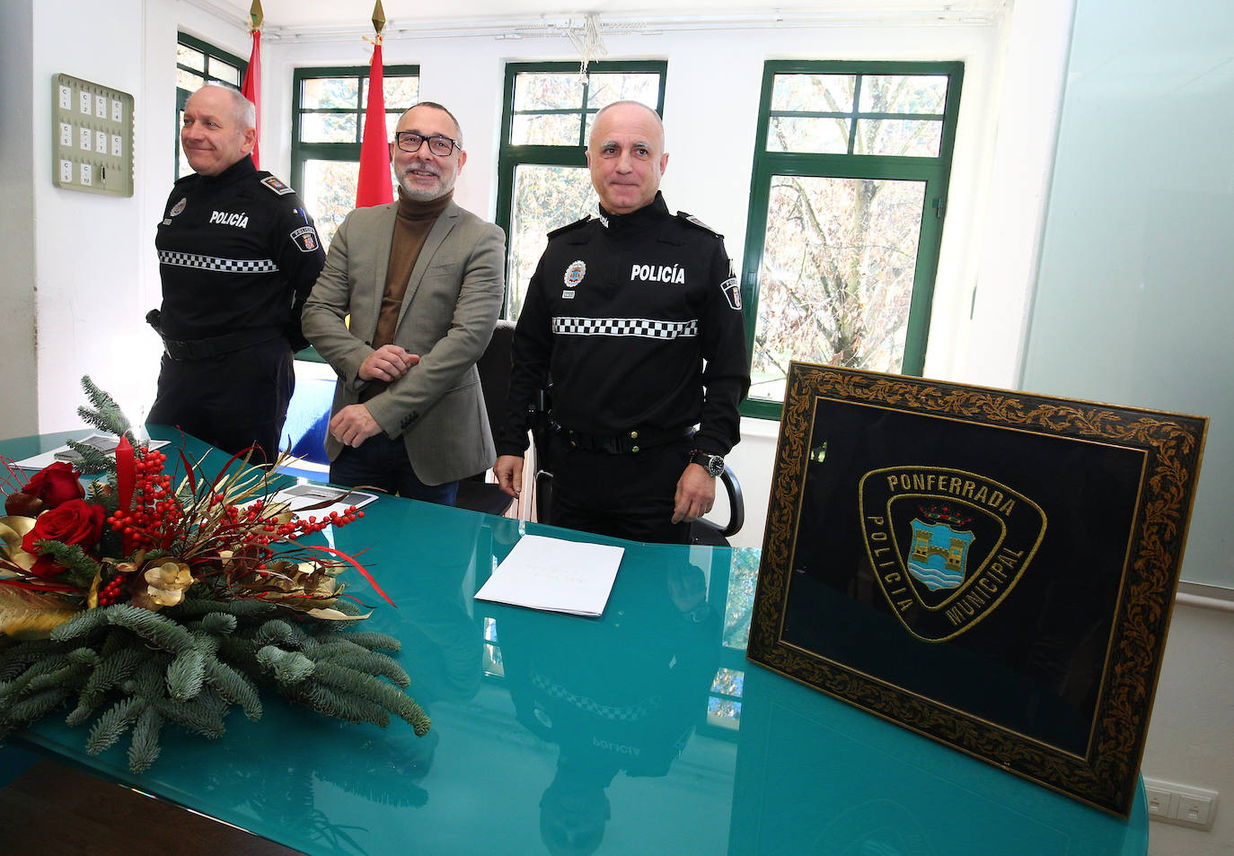 Ponferrada activa el plan de seguridad para ofrecer más protección en Navidad