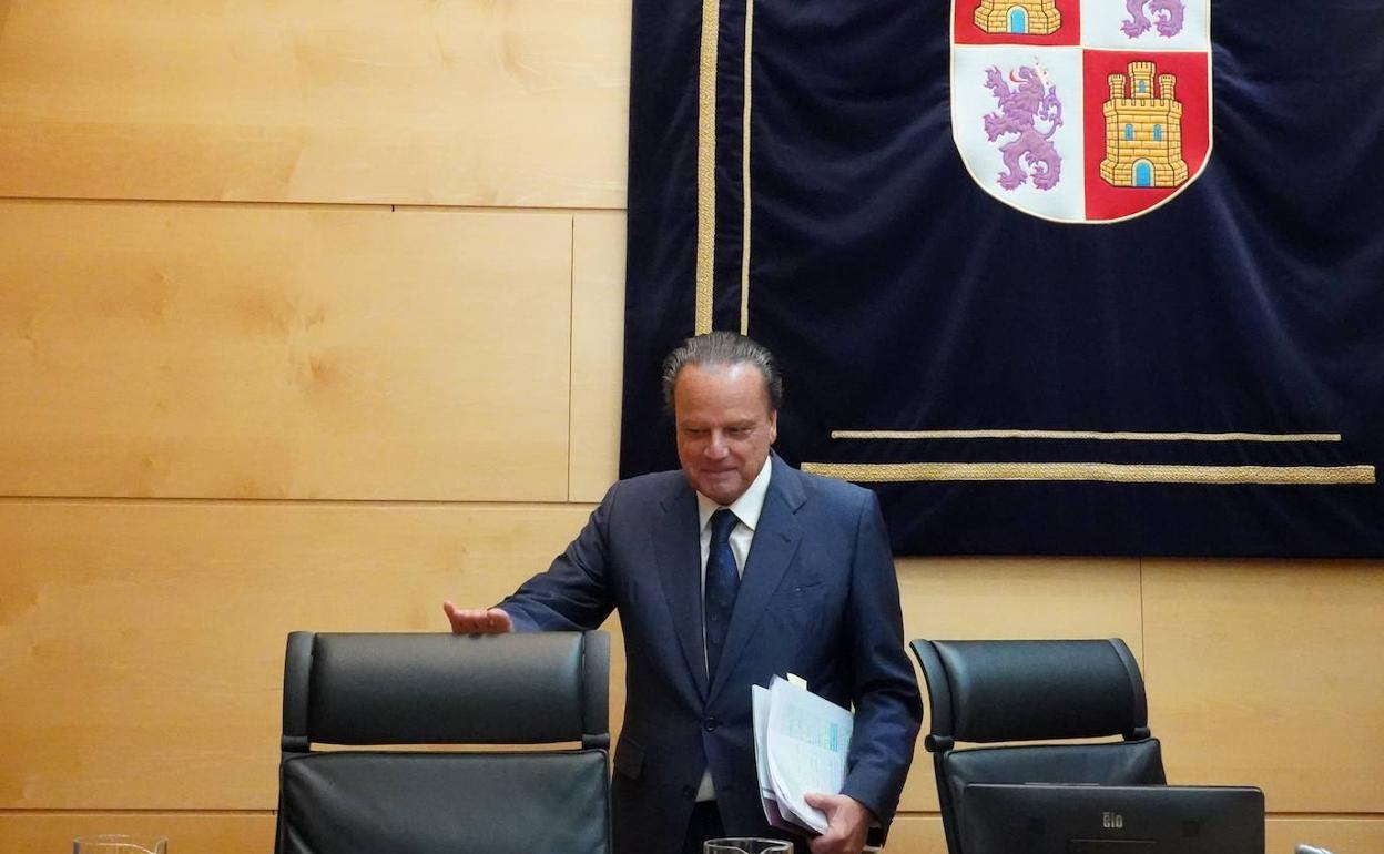 El presidente del Consejo de Cuentas de Castilla y León, Mario Amilivia.