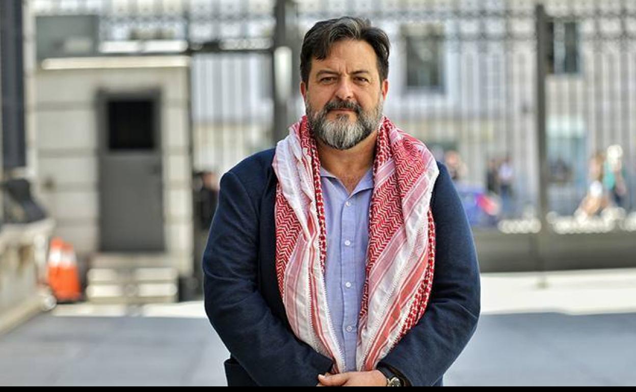 El eurodiputado de IU, Manuel Pineda.