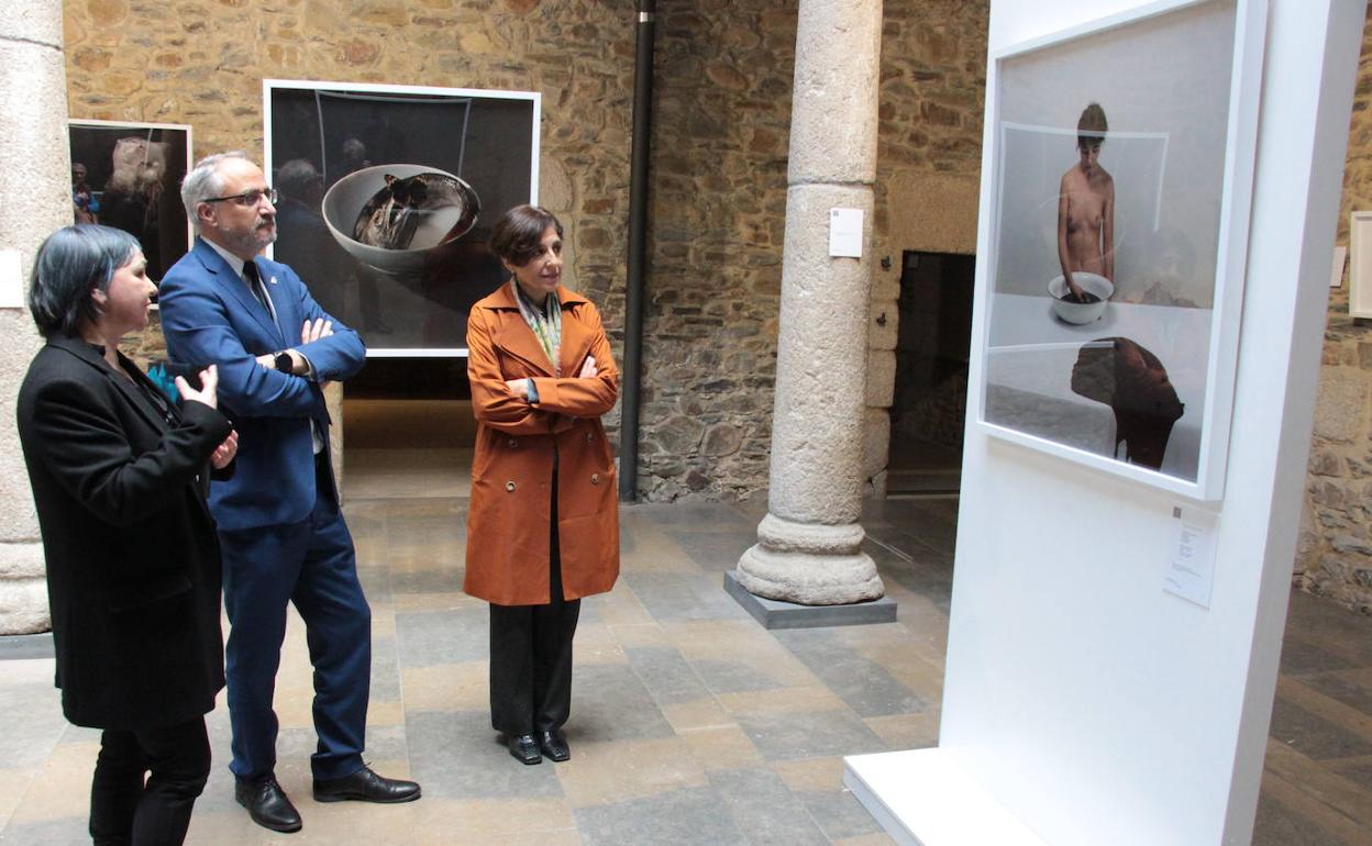 Imagen de la inauguración de la muestra.