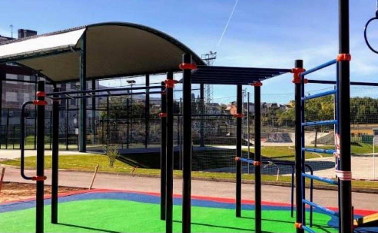 Instalaciones deportivas de El Barco en Bembibre.