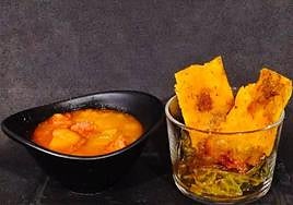 Imagen de uno de los pinchos de botillos participantes en las Jornadas.