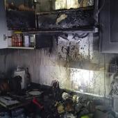 Arde la cocina de una vivienda en la Avenida de Portugal de Ponferrada