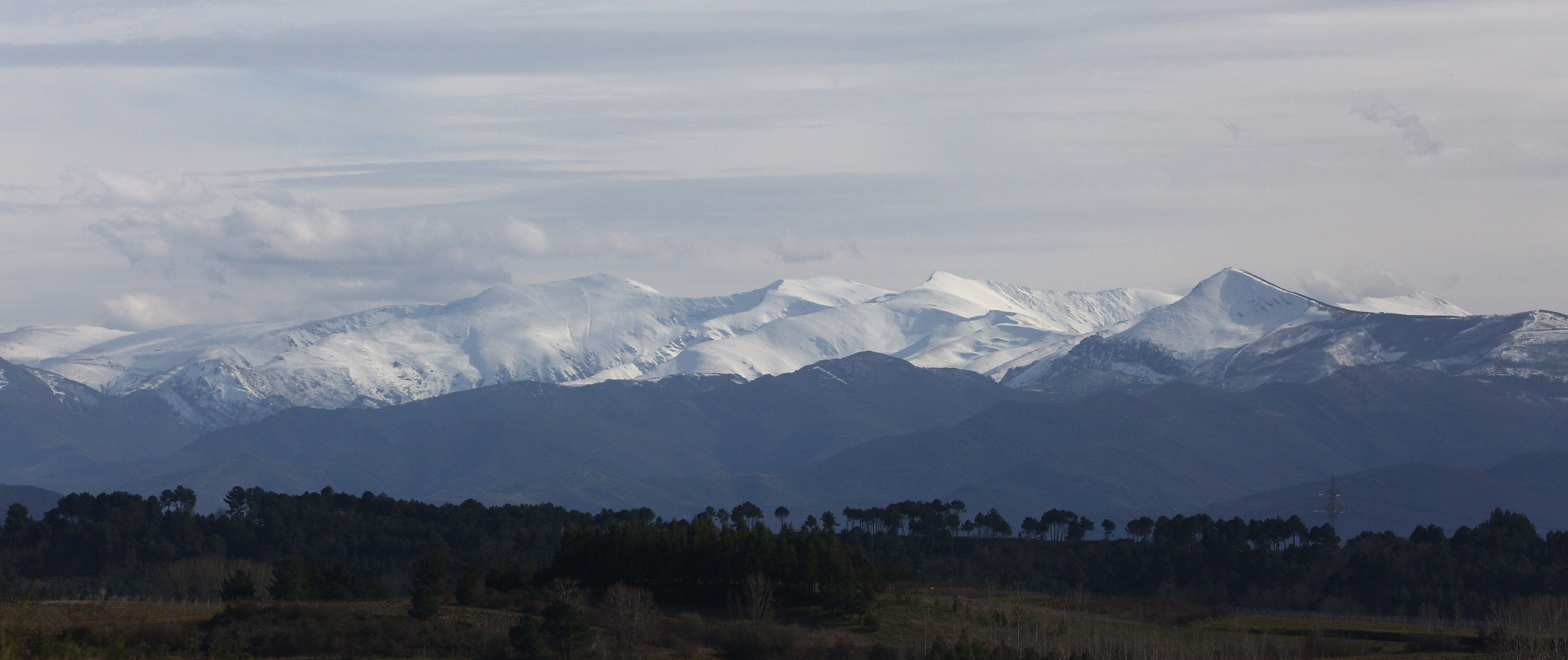 Nieve en el Bierzo