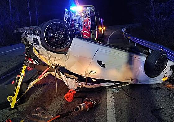 Imagen de archivo de una ambulancia.