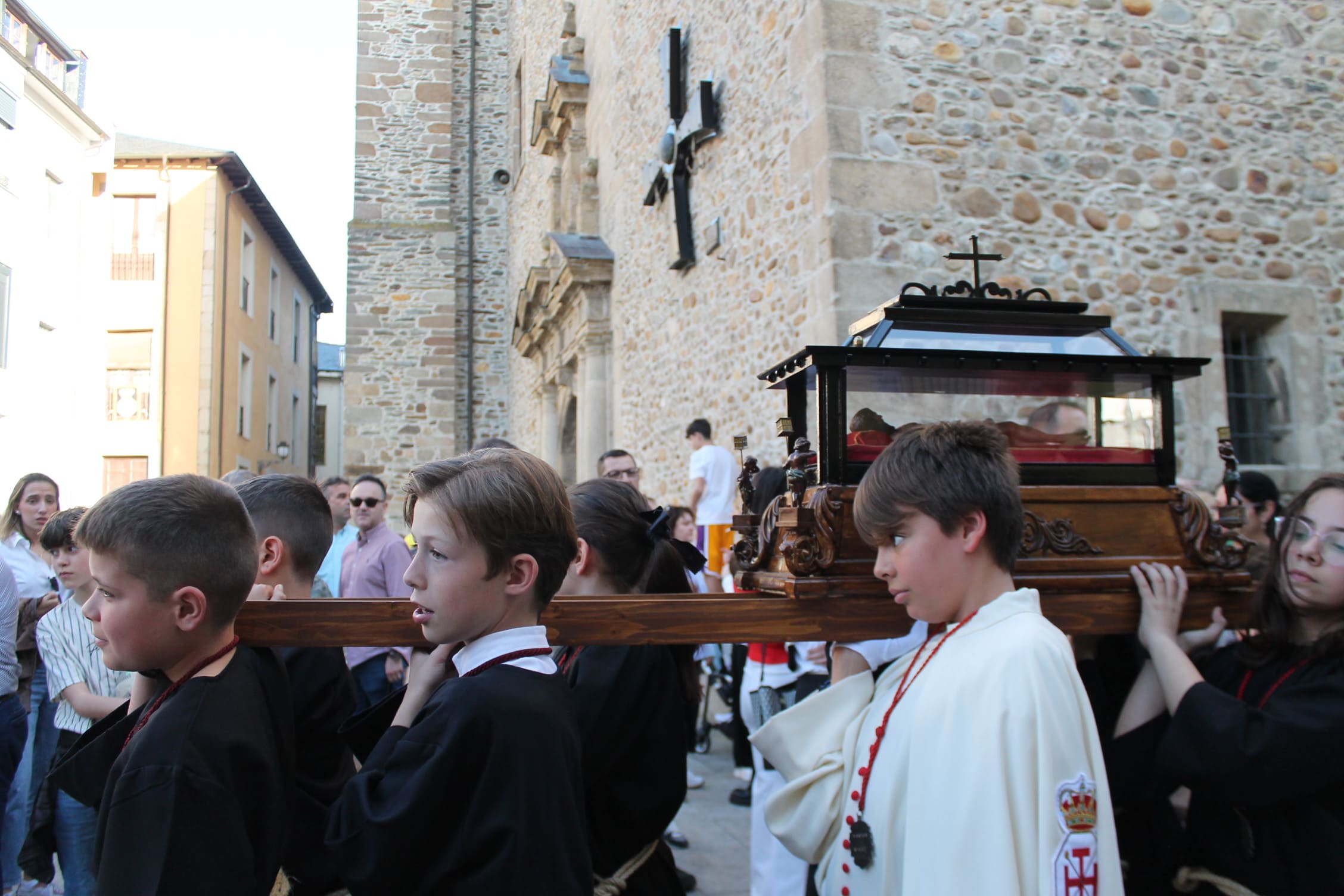 La procesión infantil de Ponferrada