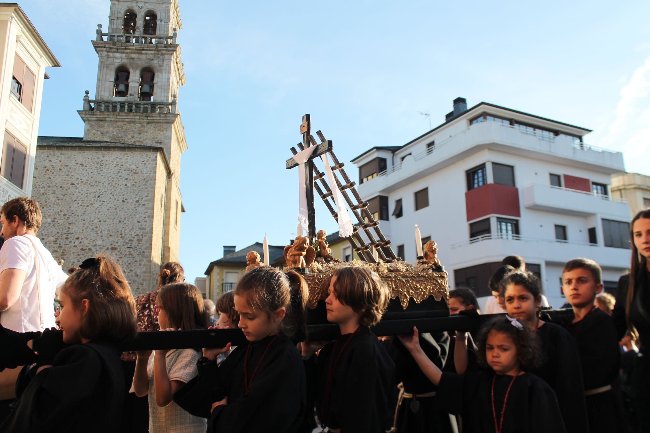 La procesión infantil de Ponferrada