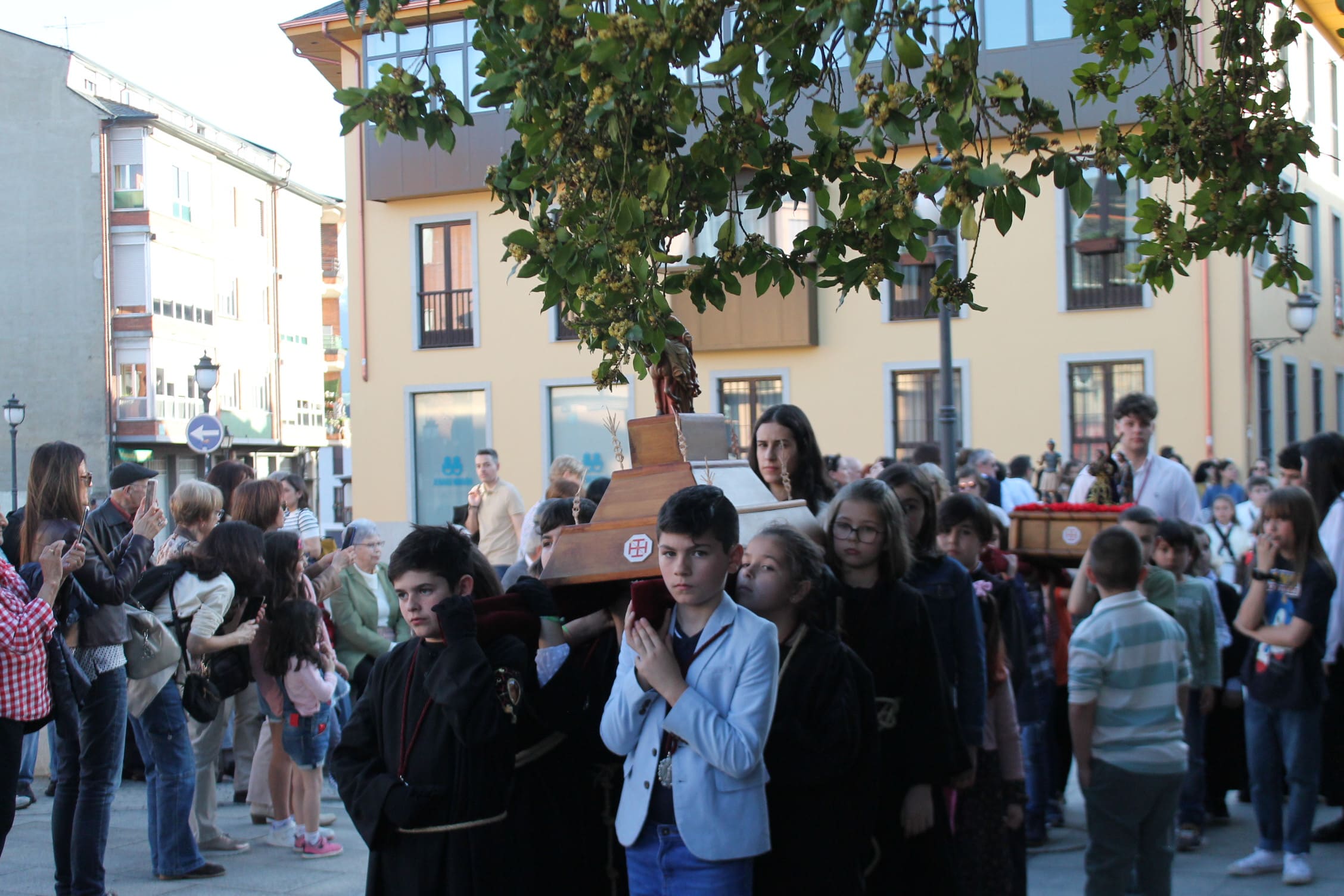 La procesión infantil de Ponferrada