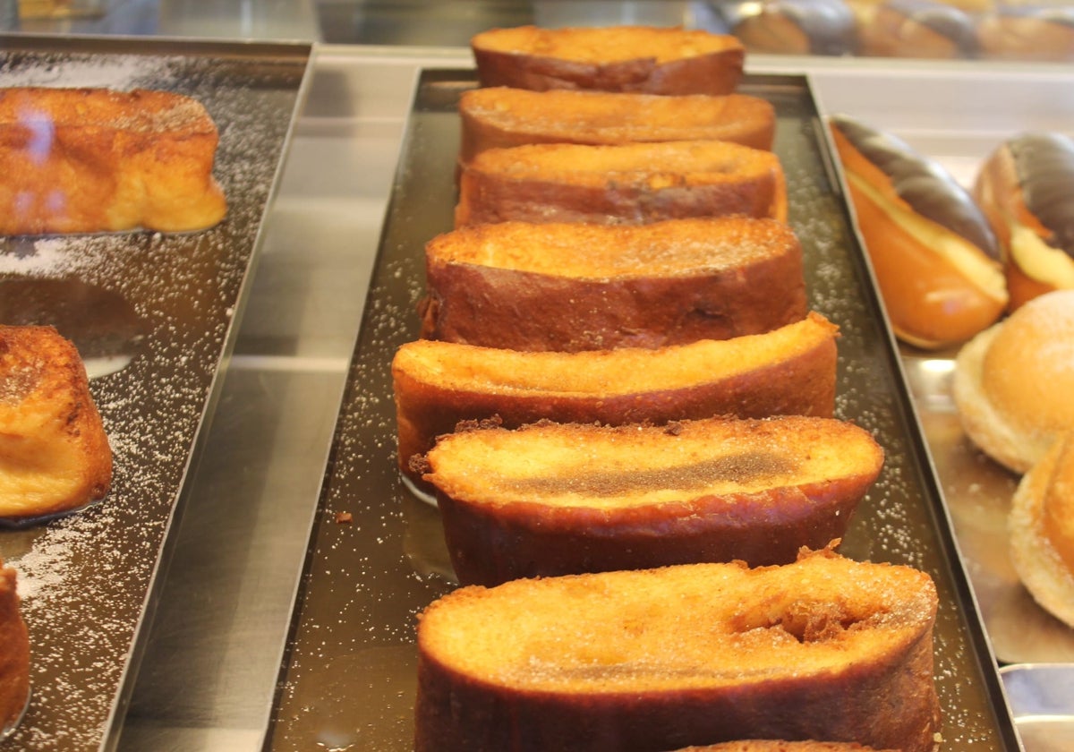 Torrijas de la Confitería Pili