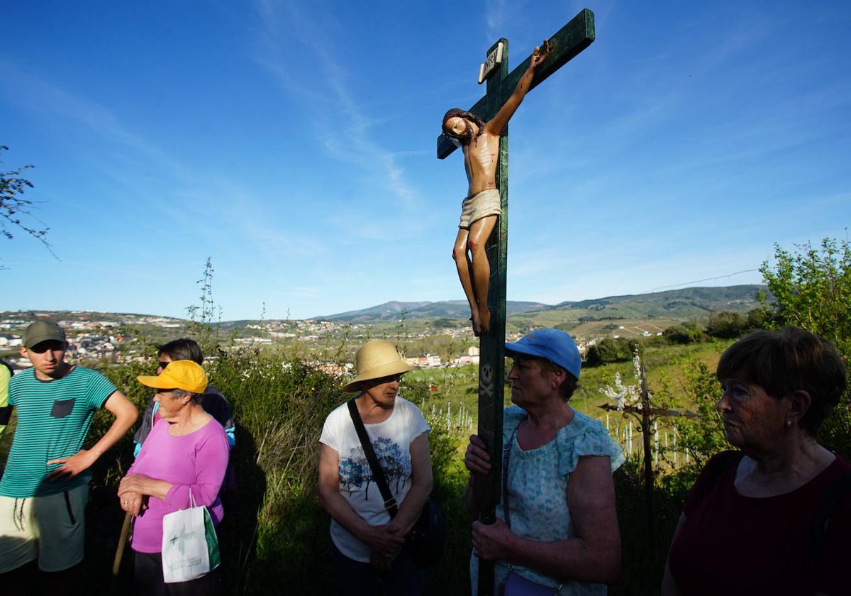 Víacrucis del Pajariel de Ponferrada.