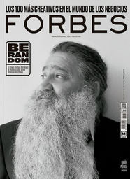 Raúl Pérez en la portada de Forbes.