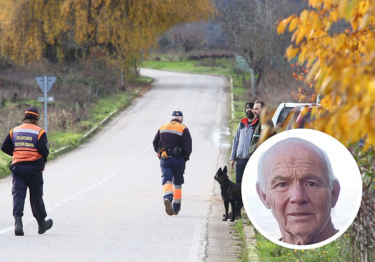 Imagen de archivo del dispositivo de búsqueda durante los primeros días de la desaparición de Alberto de Caso.