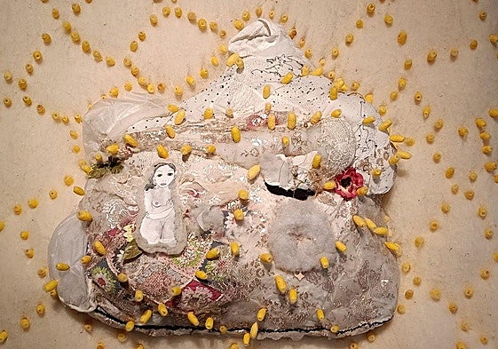 Imagen de una de las piezas de la muestra 'Ecosistema Seda'.