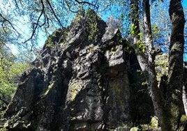 En el cañón del río Mostruelo