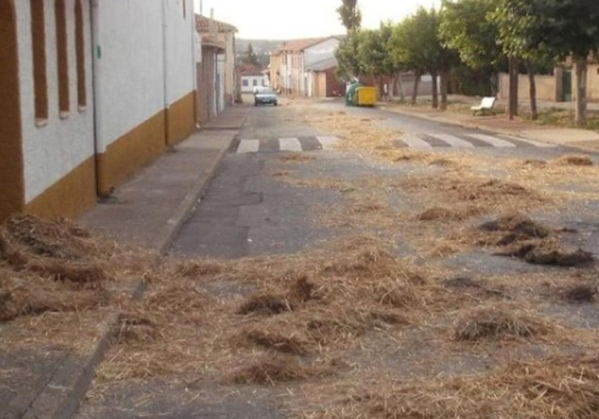 El rastro de paja en las bodas de los pueblos del Bierzo | El Bierzo  Noticias