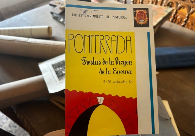 Programa de las fiestas de La Encian del año 1968