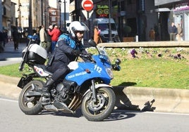 Imagen de un agente de la Policía Municipal de Ponferrada.