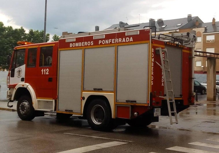 Camión de Bomberos de Ponferrada.