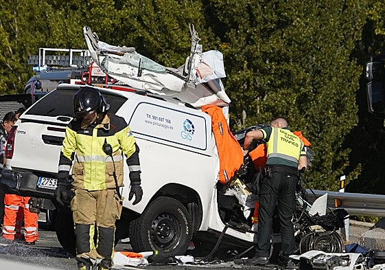 Imagen del accidente.