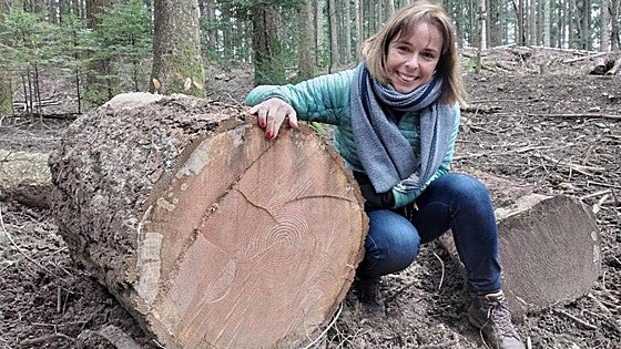 Una berciana en la ONU de los árboles: «El chopo es una gran oportunidad»