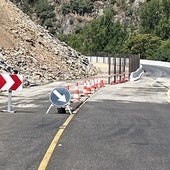 Seis meses del argayo en la CL-631: «Seguimos igual, no se ha movido nada»