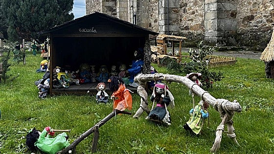 El belén ecológico de San Miguel de las Dueñas