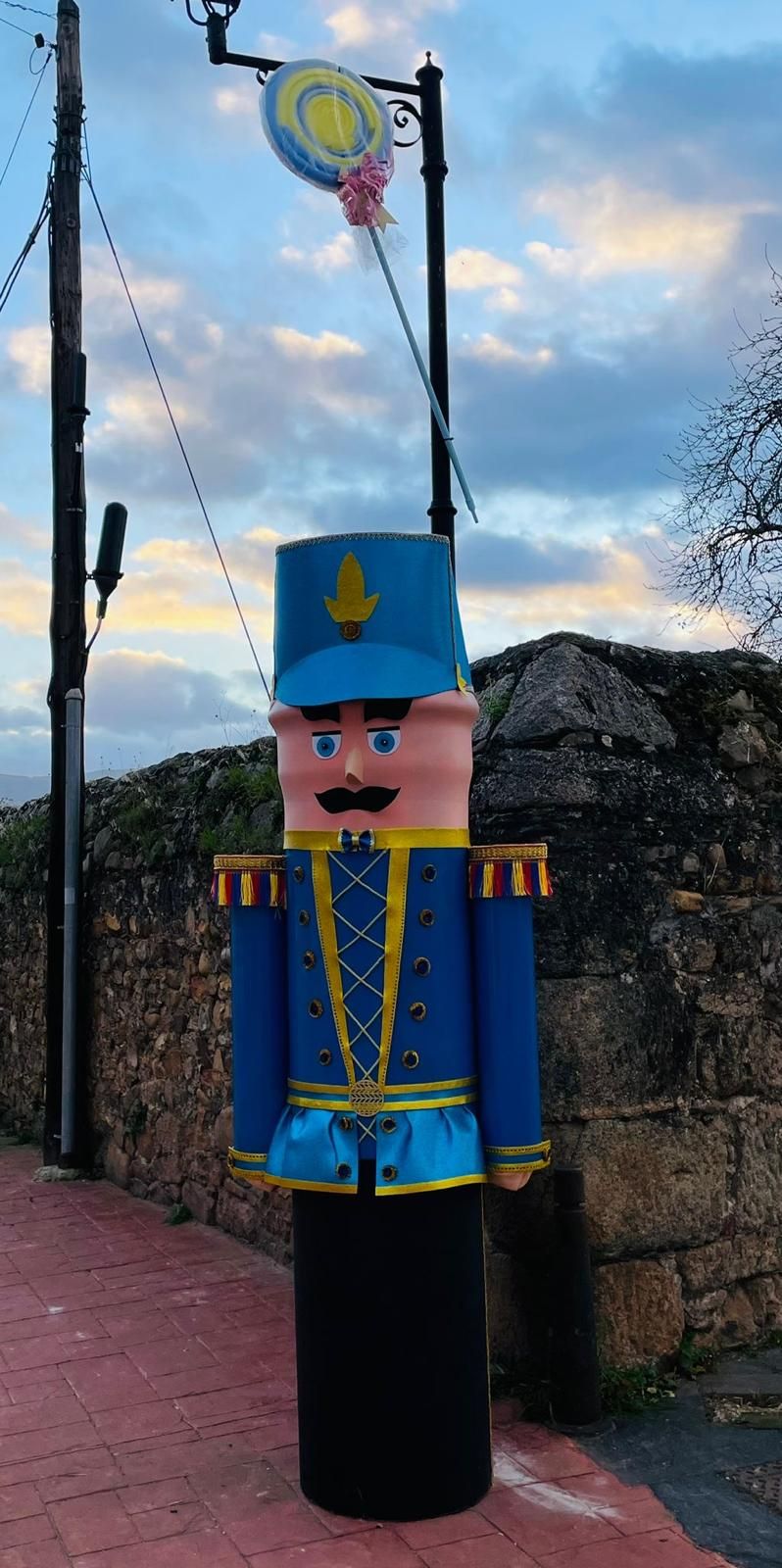 Decoración navideña de Santo Tomás de las Ollas.