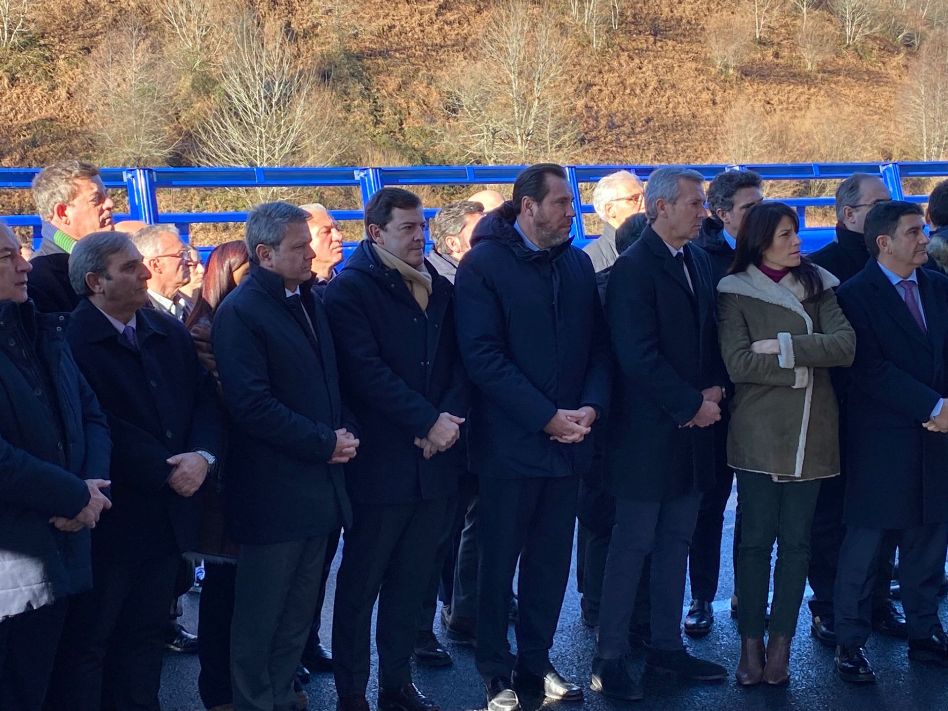 Reapertura del nuevo viaducto de 'El Castro' de la A-6 sentido A Coruña y del segundo carril de la calzada en sentido Madrid.