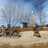 Ponferrada ultima los trámites para instalar una tirolina en el parque de la Juventud