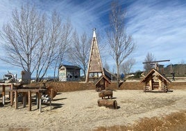 Imagen del Parque de la Juventud de Ponferrada.