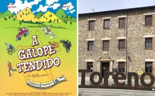 A galope tendido se rodó en la provincia de León y también alguna escena en Toreno.