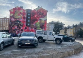 Imagen del solar del antiguo uartel de la Guardia Civil en Ponferrada.