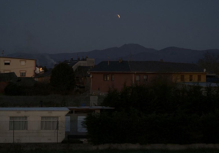 Así se vio el eclipse en el Bierzo