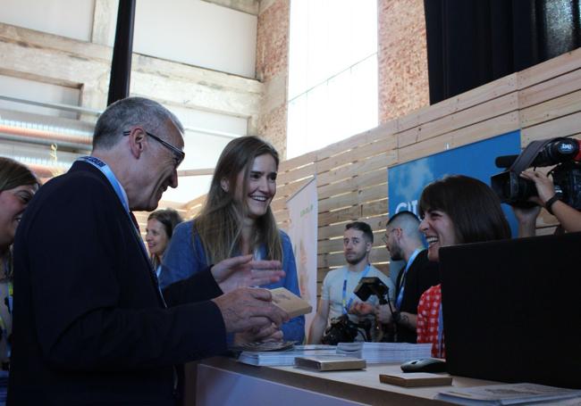 La ministra Sara Aagesen en el II Encuentro Nacional de Centros de Innovación Territorial.