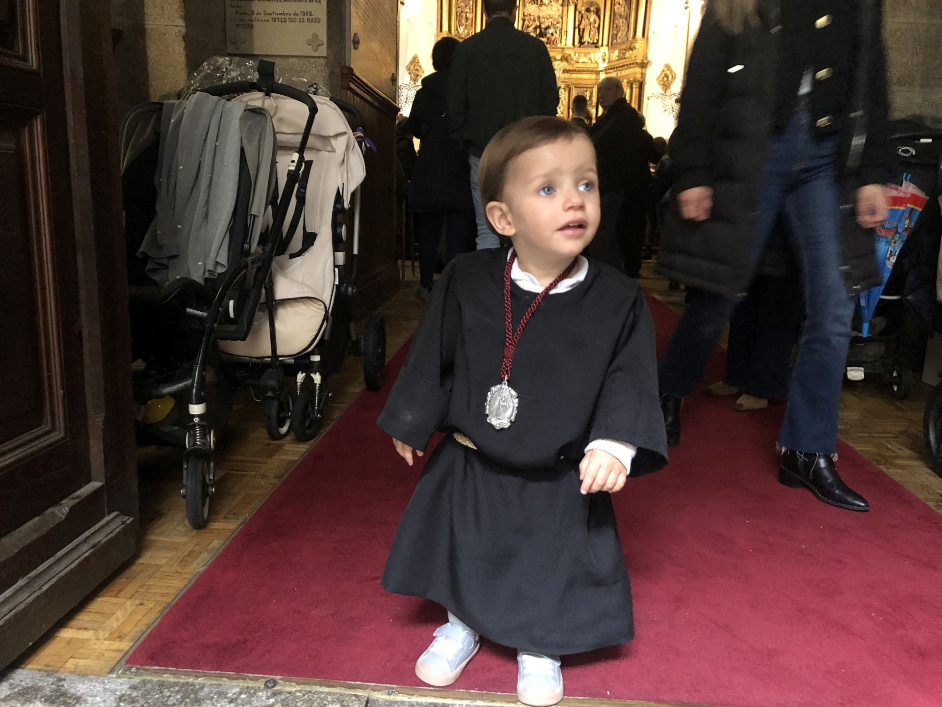 Procesión infantil en Ponferrada.